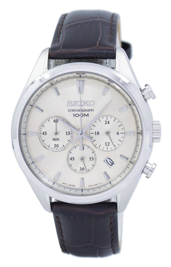 Seiko Classic Chronograph Quartz SSB293 SSB293P1 SSB293P Men's Watch