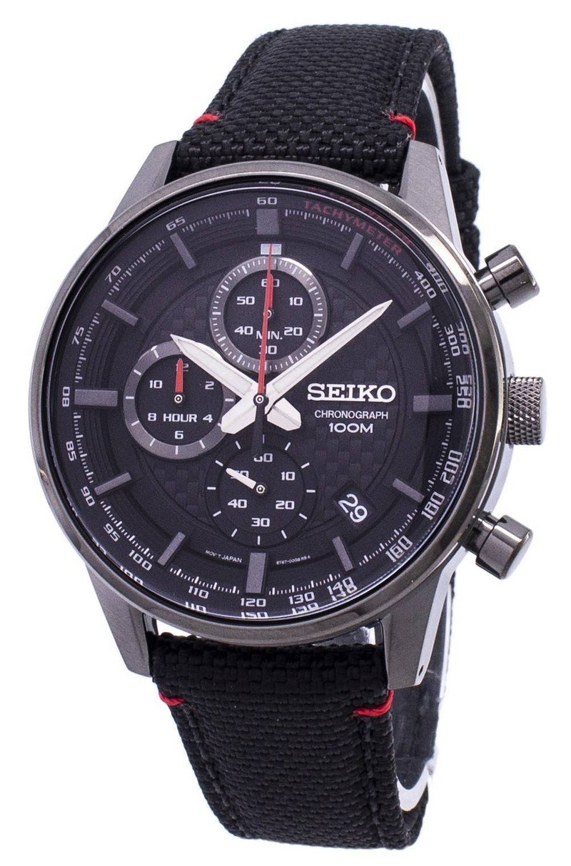Seiko Sports Chronograph Tachymeter Quartz SSB315 SSB315P1 SSB315P Men's Watch