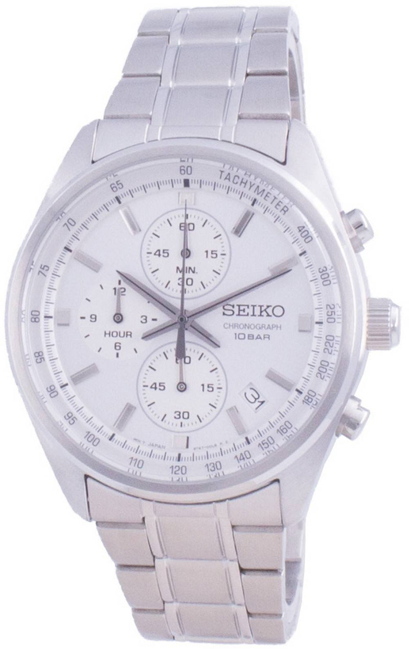 Seiko Chronograph Quartz SSB375 SSB375P1 SSB375P 100M Men's Watch