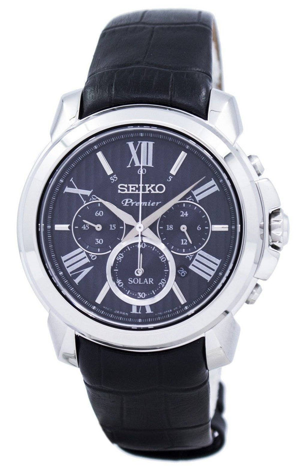 Seiko Premier Solar Chronograph SSC597P2 Men's Watch