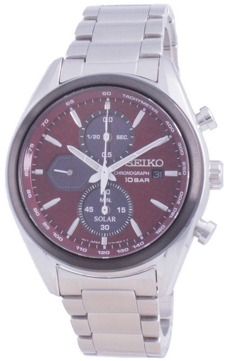 Seiko Discover More Chronograph Solar SSC771 SSC771P1 SSC771P 100M Men's Watch