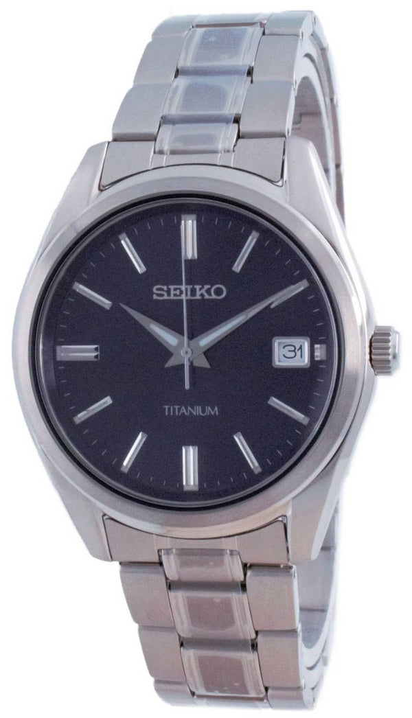 Seiko Discover More Titanium Quartz SUR373 SUR373P1 SUR373P 100M Men's Watch