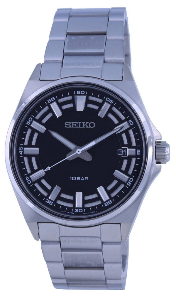 Seiko Sports Quartz SUR505 SUR505P1 SUR505P 100M Men's Watch