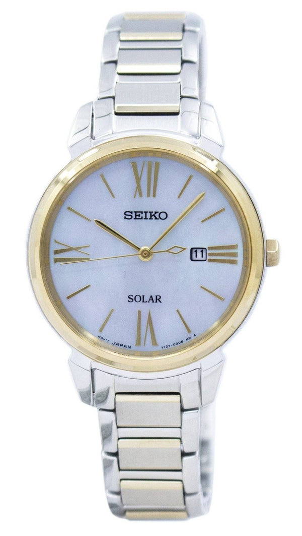 Seiko Solar SUT324 SUT324P1 SUT324P Women's Watch