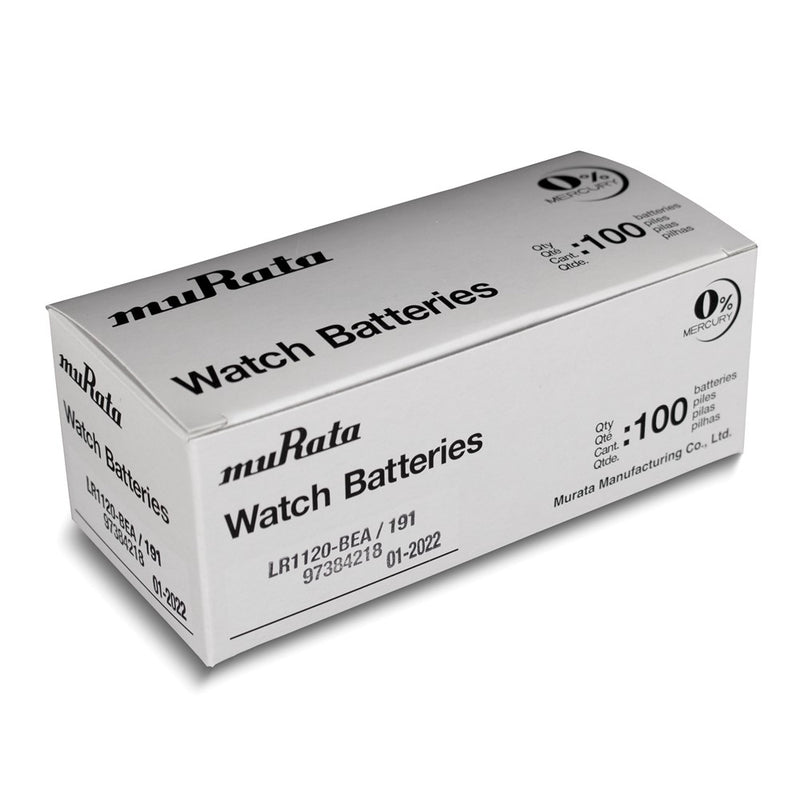 Pkg/5 Type LR1120 MuRata Alkaline Battery Tear Strip