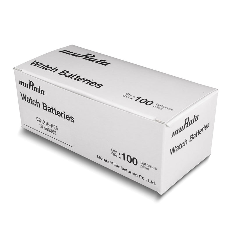 Pkg/5 Type 1216 MuRata Lithium Battery Tear Strip