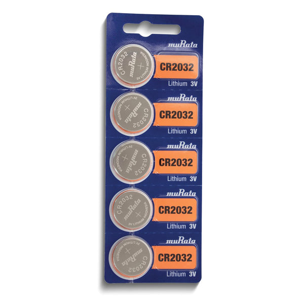 Pkg/5 Type 2032 MuRata Lithium Battery Tear Strip