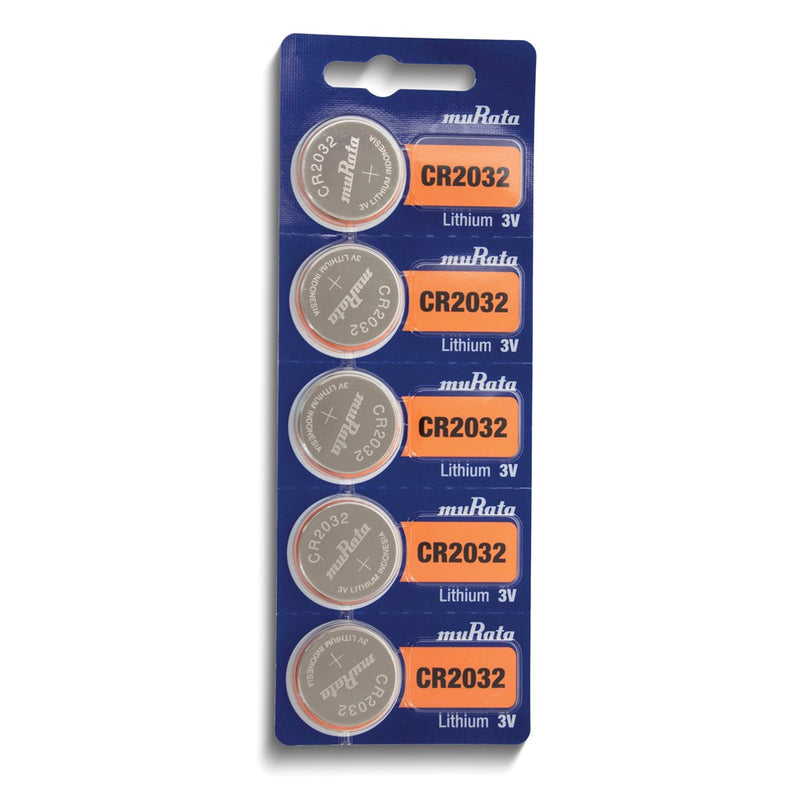 Pkg/5 Type 2032 MuRata Lithium Battery Tear Strip