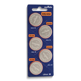 Pkg/5 Type 2450 MuRata Lithium Battery Tear Strip