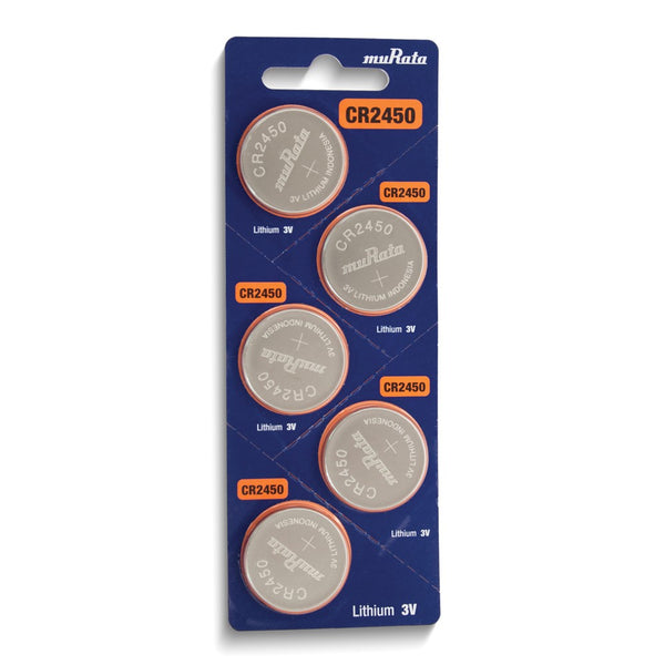 Pkg/5 Type 2450 SONY-MuRata Lithium Battery Tear Strip