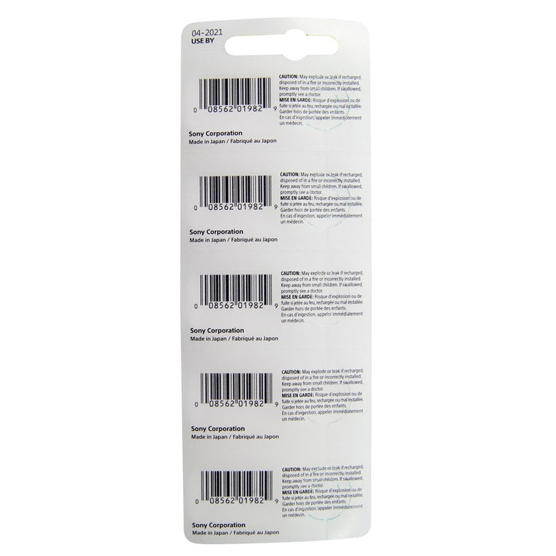 Pkg/5 Type 317 SONY-MuRata Watch Battery Tear Strip