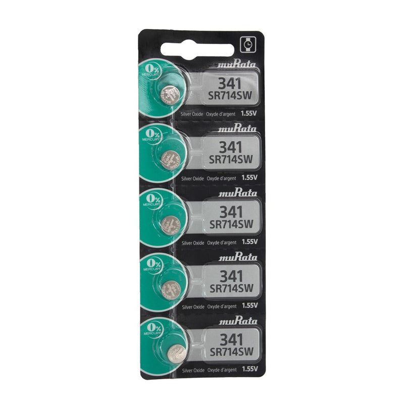 Pkg/5 Type 341 SONY-MuRata Watch Battery Tear Strip