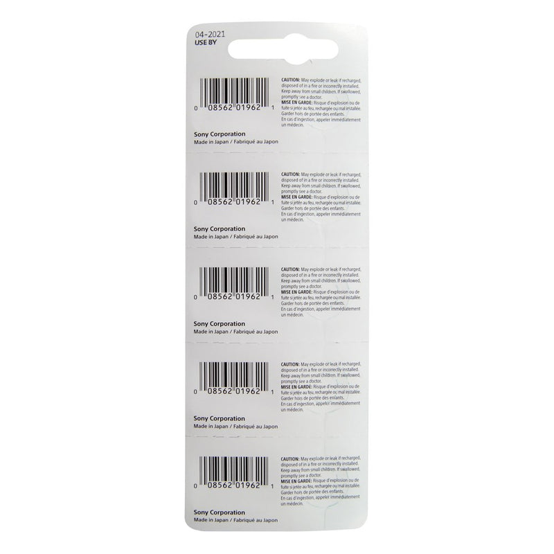 Pkg/5 Type 364 SONY-MuRata Watch Battery Tear Strip