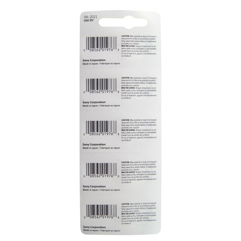 Pkg/5 Type 373 MuRata Watch Battery Tear Strip
