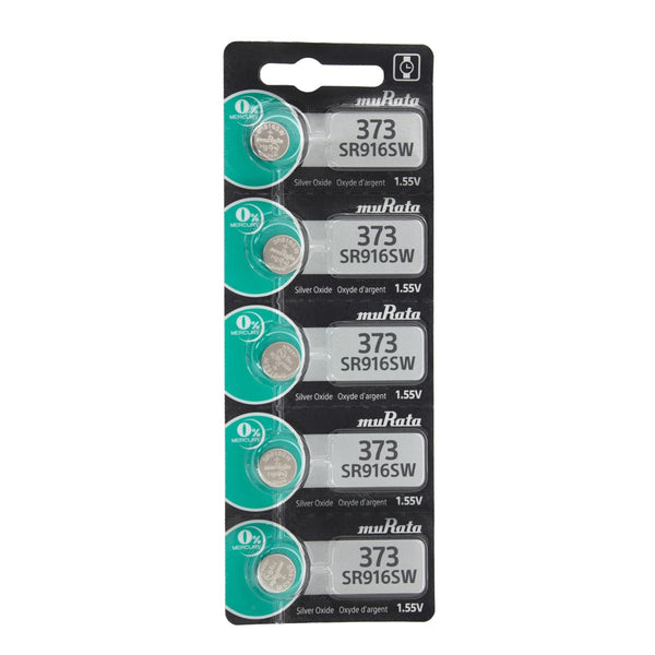 Pkg/5 Type 373 SONY-MuRata Watch Battery Tear Strip