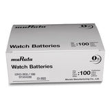 Pkg/5 Type LR43 MuRata Alkaline Battery Tear Strip