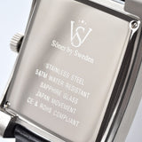 SQUARE MEN'S WATCH - LEGACY K Brushed steel - Green dial