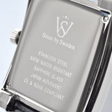 SQUARE MEN'S WATCH - LEGACY Q Polished steel - White dial
