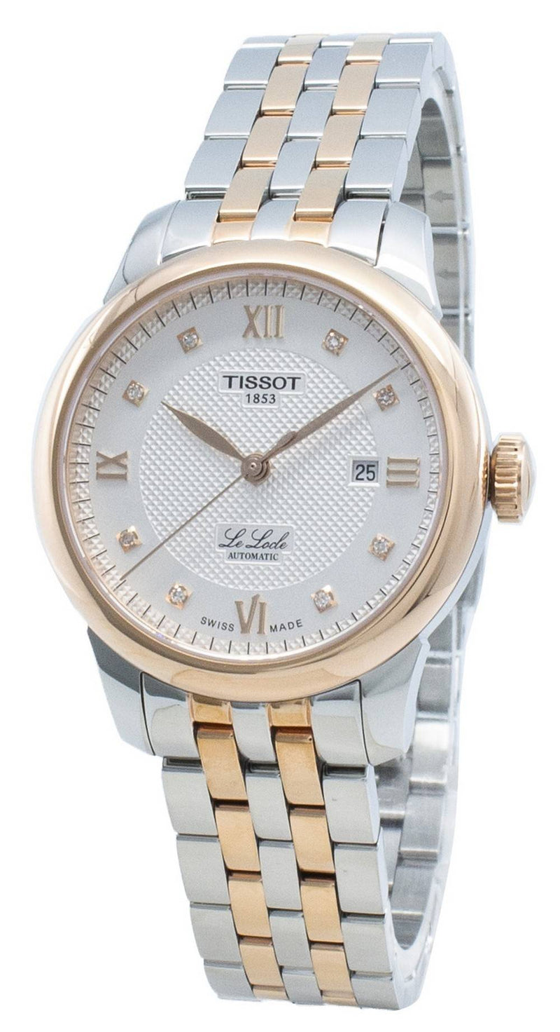 Tissot Le Locle T006.207.22.036.00 T0062072203600 Diamond Accents Automatic Women's Watch