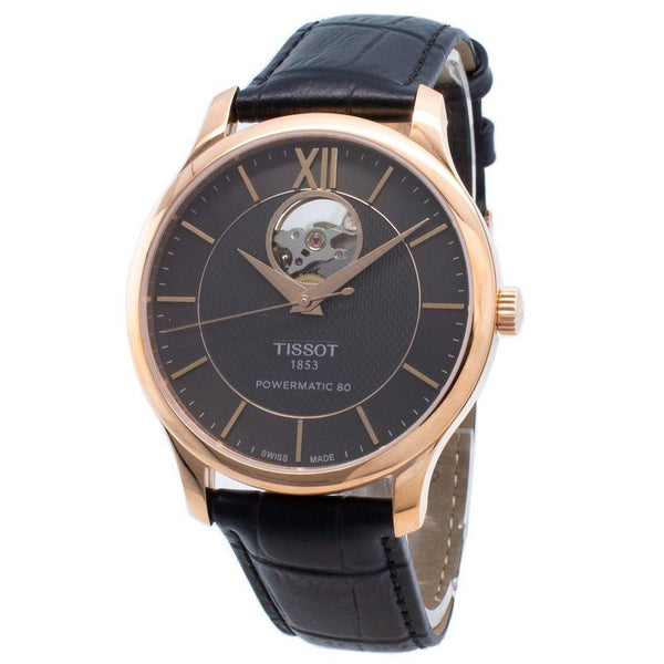 Tissot T-Classic Tradition T063.907.36.068.00 T0639073606800 Open Heart Automatic Men's Watch