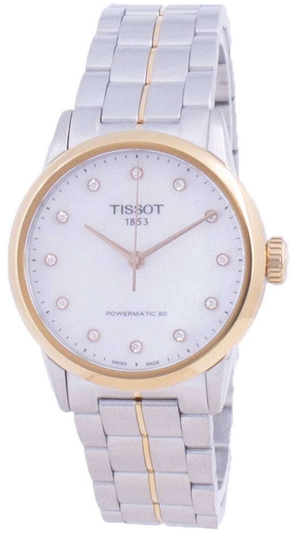 Tissot Luxury Lady Powermatic 80 Diamond Accents Automatic T086.207.22.116.00 T0862072211600 Women's Watch