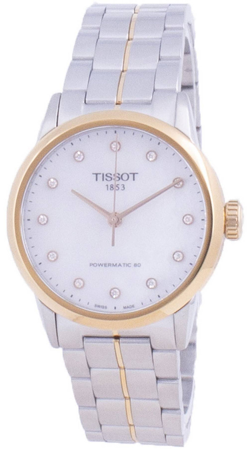 Tissot Luxury Lady Powermatic 80 Diamond Accents Automatic T086.207.22.116.00 T0862072211600 Women's Watch