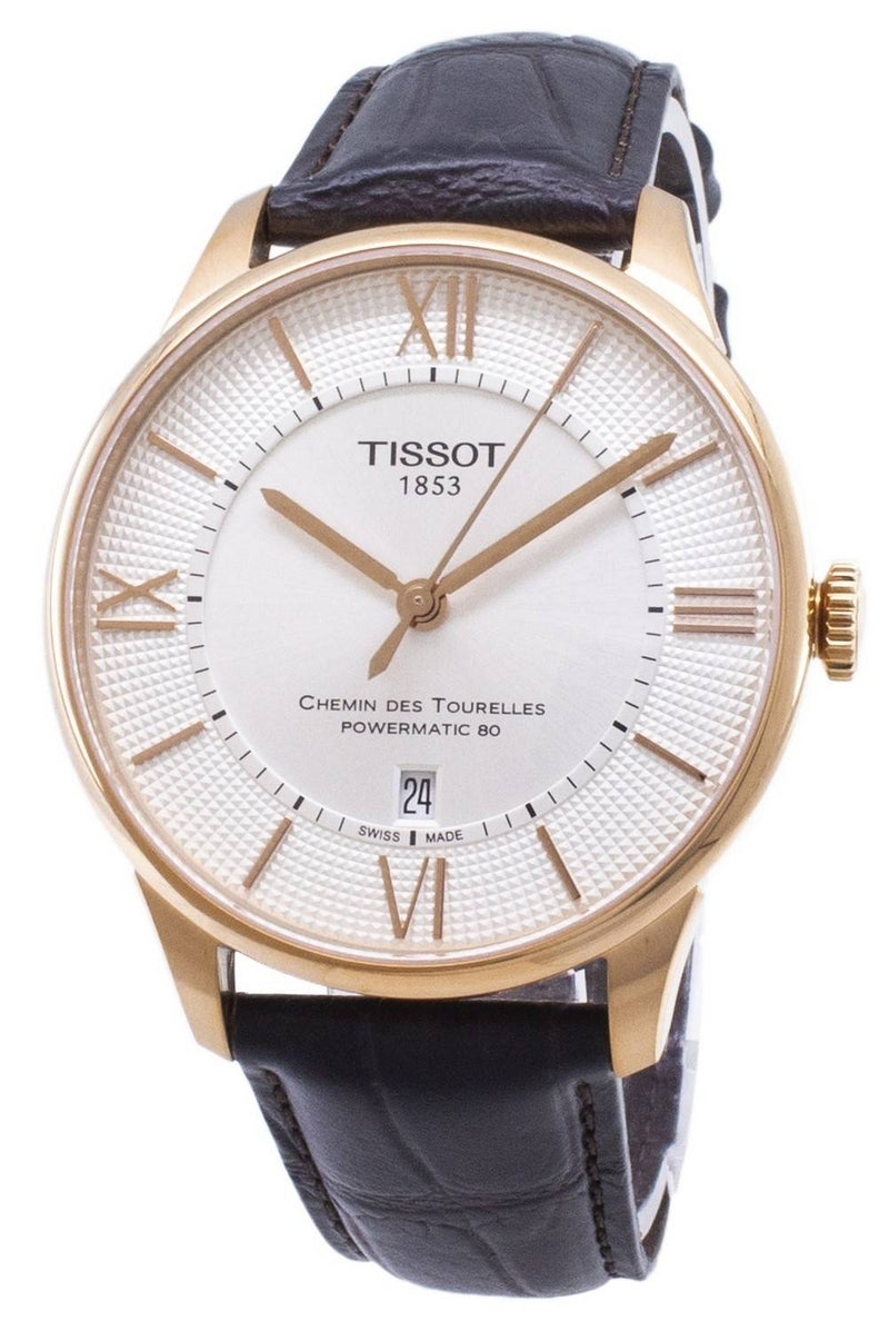 Tissot T-Classic Chemin Des Tourelles T099.407.36.038.00 T0994073603800 Powermatic 80 Men's Watch