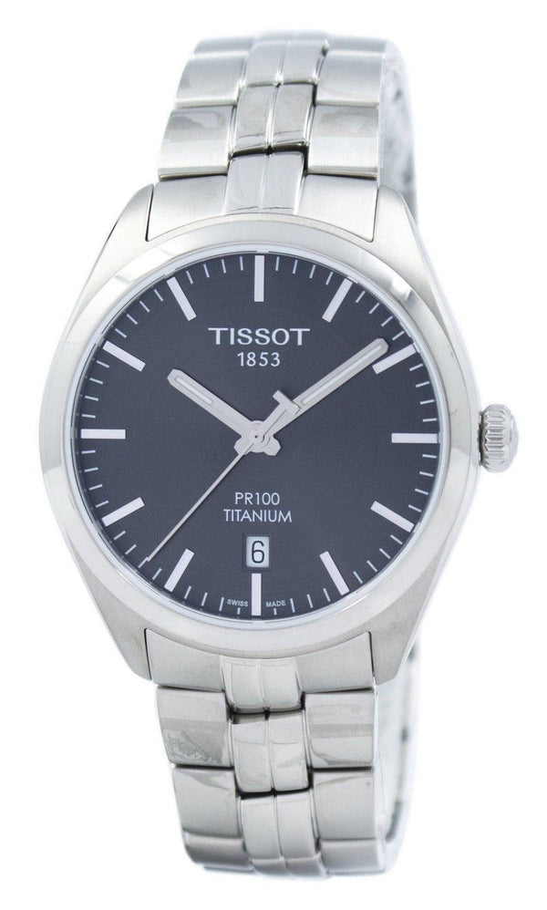 Tissot T-Classic PR 100 Titanium Quartz T101.410.44.061.00 T1014104406100 Men's Watch
