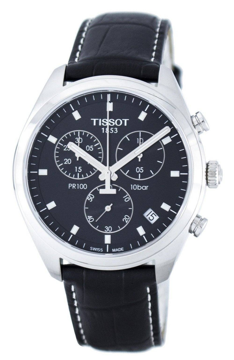 Tissot T-Classic PR100 Quartz Chronograph T101.417.16.051.00 T1014171605100 Men's Watch
