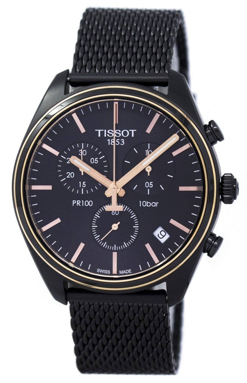 Tissot T-Classic PR 100 Chronograph T101.417.23.061.00 T1014172306100 Men's Watch