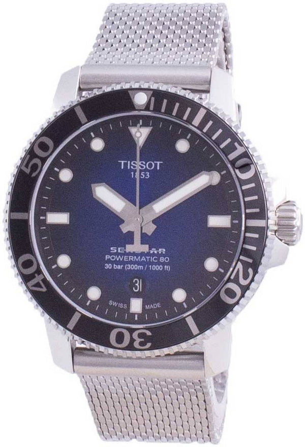 Tissot Seastar 1000 Powermatic 80 Automatic Diver's T120.407.11.041.02 T1204071104102 300M Men's Watch