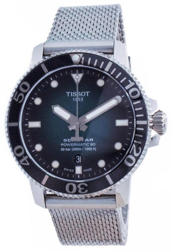 Tissot Seastar 1000 Powermatic 80 Diver's Automatic T120.407.11.091.00 T1204071109100 300M Men's Watch