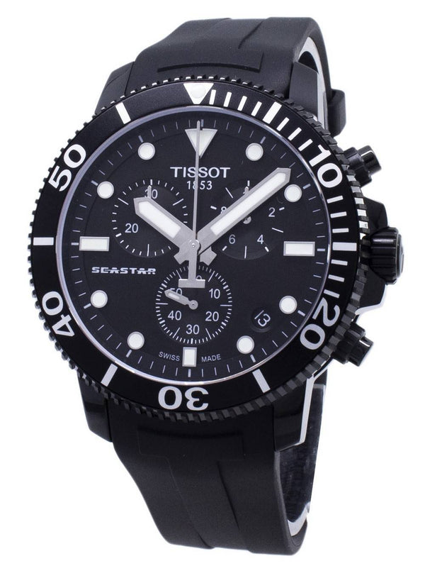 Tissot T-Sport Seastar 1000 T120.417.37.051.02 T1204173705102 Chronograph 300M Men's Watch