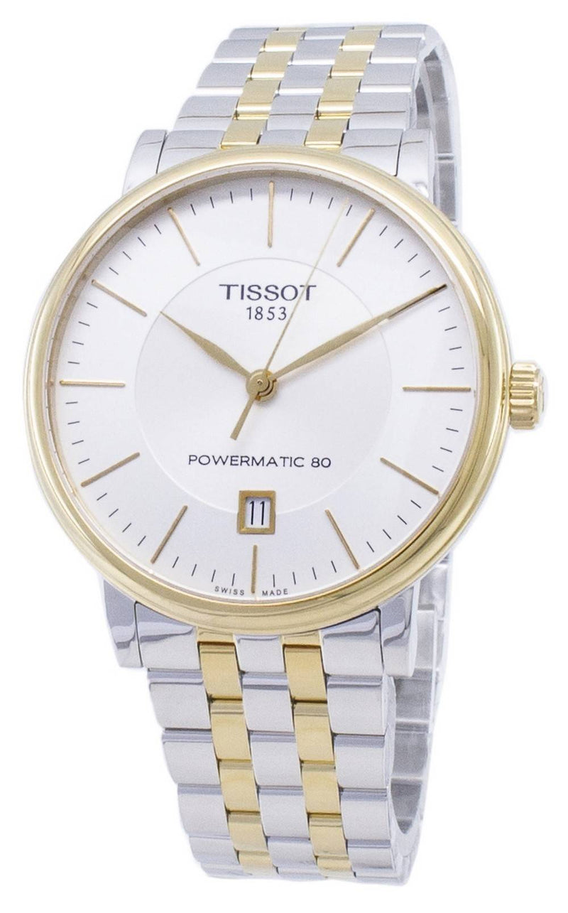 Tissot T-Classic Carson T122.407.22.031.00 T1224072203100 Powermatic 80 Men's Watch