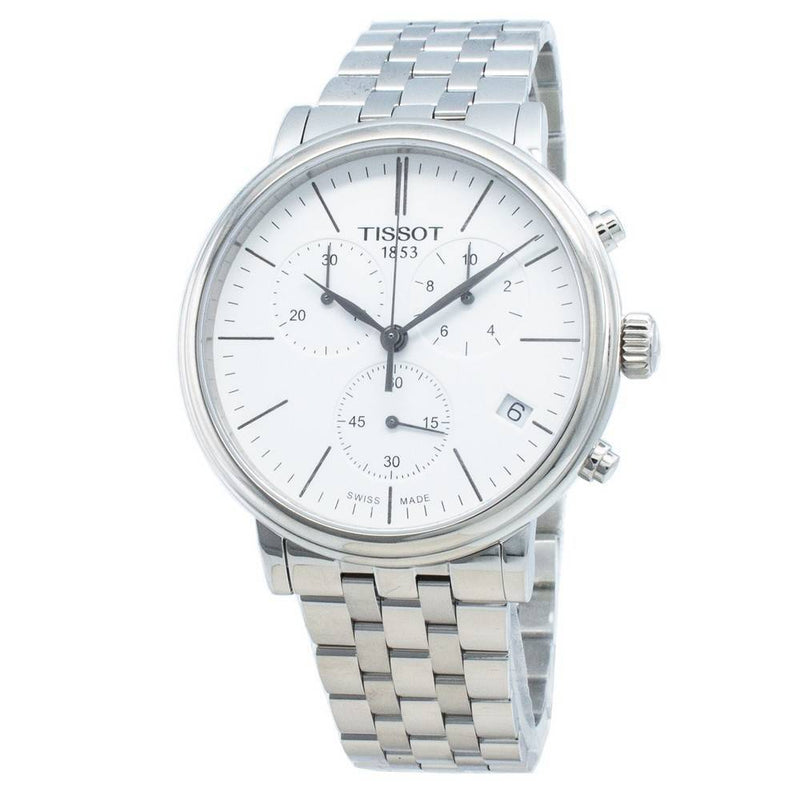 Tissot Carson Premium T122.417.11.011.00 T1224171101100 Chronograph Quartz Men's Watch