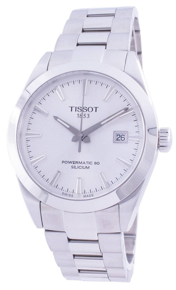 Tissot Gentleman Powermatic 80 Silicium Automatic T127.407.11.031.00 T1274071103100 100M Men's Watch