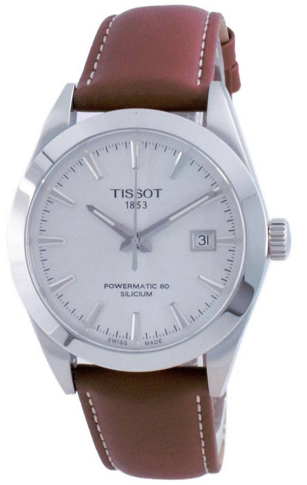 Tissot T-Classic Gentleman Powermatic 80 Silicium Automatic T127.407.16.031.00 T1274071603100 100M Men's Watch