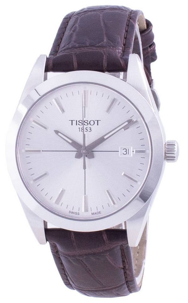 Tissot T-Classic Gentleman Quartz T127.410.16.031.01 T1274101603101 100M Men's Watch