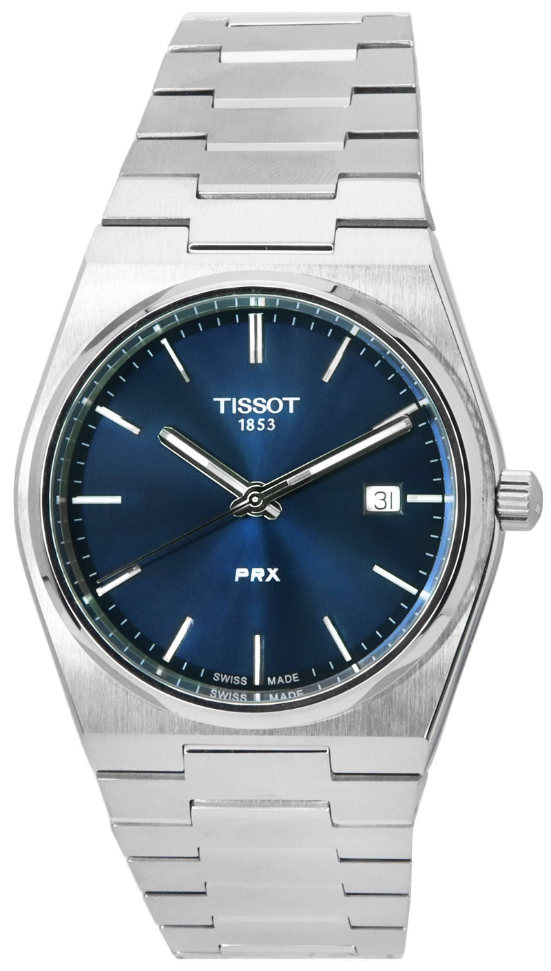 Tissot PRX T-Classic Stainless Steel Blue Dial Quartz T137.410.11