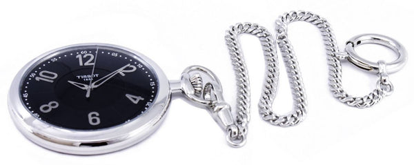 Tissot Lepine T82.6.550.52 T82655052 Quartz Analog Pocket Watch