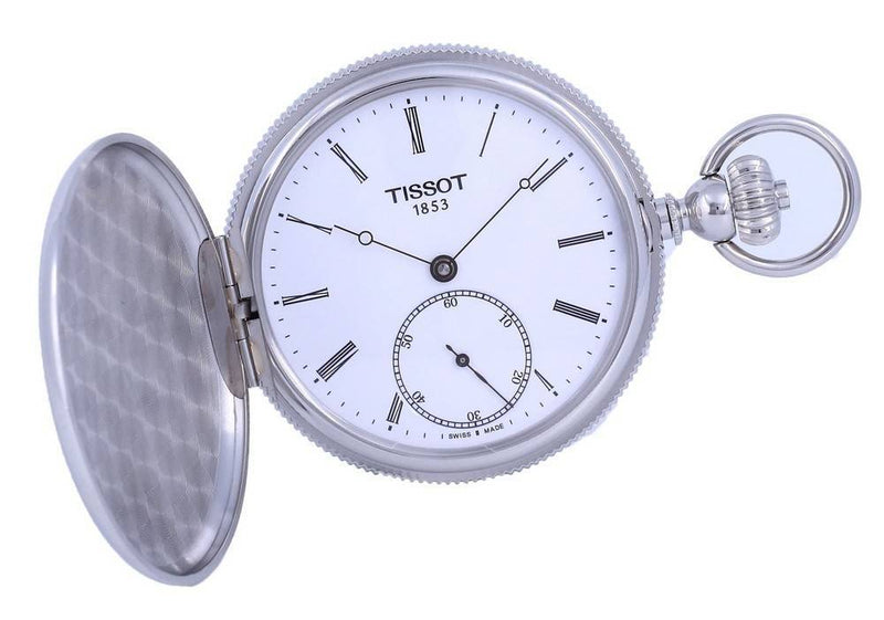 Tissot T-Pocket Savonnette Mechanical T867.405.19.013.00 T8674051901300 Pocket Watch