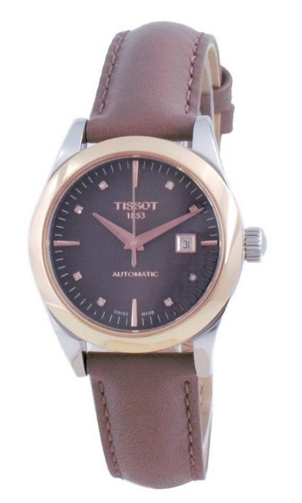 Tissot T-My Lady 18K Gold Diamond Accents Automatic T930.007.46.296.00 T9300074629600 Women's Watch