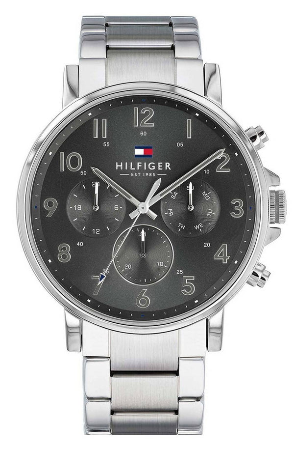 Tommy Hilfiger Daniel Grey Dial Stainless Steel Quartz 1710382 Men's Watch