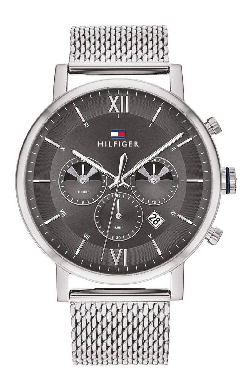 Tommy Hilfiger Evan Chronograph Grey Dial Quartz 1710396 Men's Watch