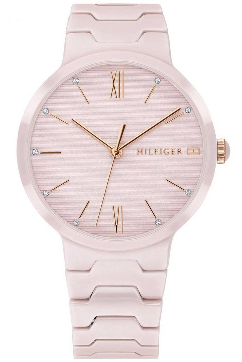 Tommy Hilfiger Avery Crystal Accents Ceramic Quartz 1781957 Women's Watch