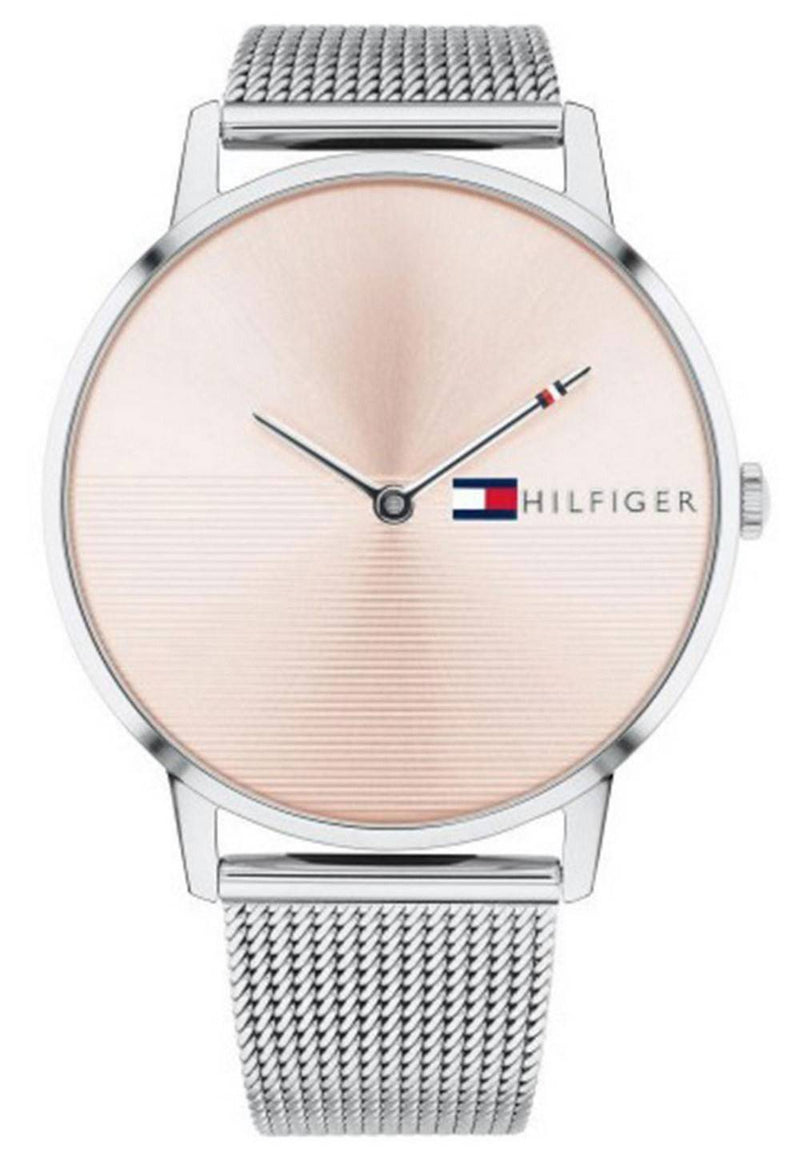 Tommy Hilfiger Alex Pink Dial Stainless Steel Quartz 1781970 Women's Watch