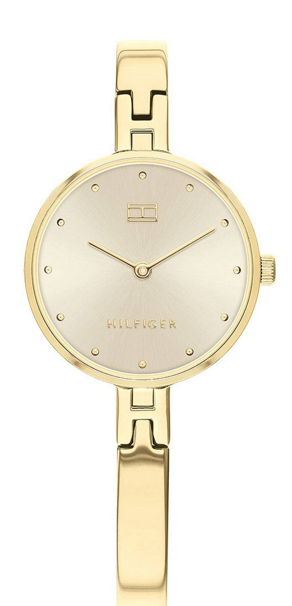 Tommy Hilfiger Kit Gold Tone Dial Stainless Steel Quartz 1782135 Women's Watch