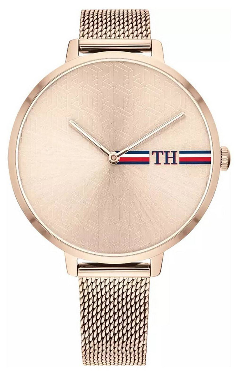 Tommy Hilfiger Alexa Rose Gold Tone Stainless Steel Quartz 1782158 Women's Watch