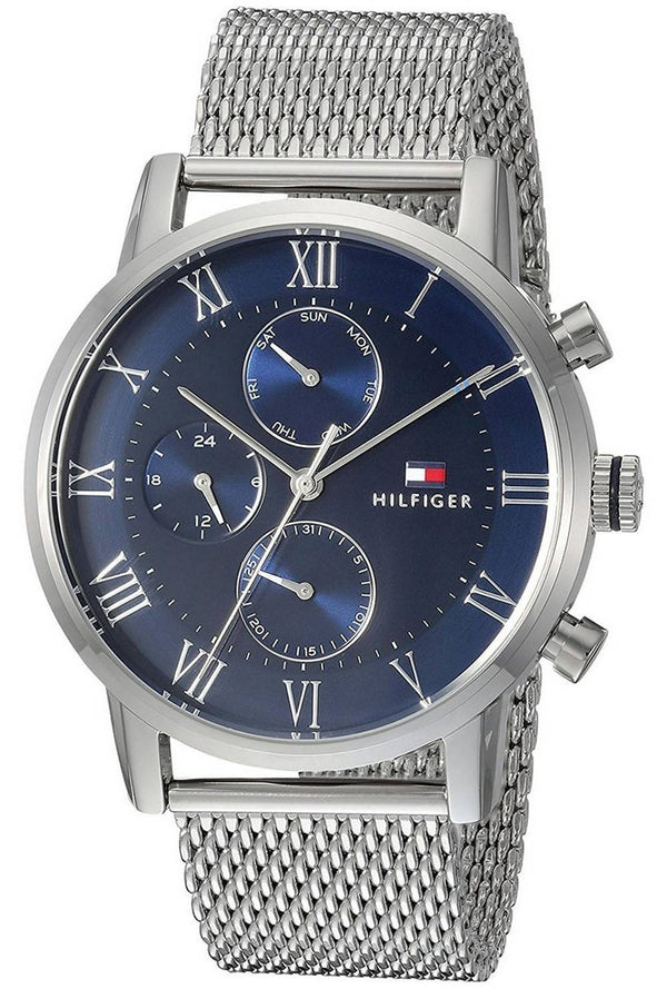 Tommy Hilfiger Kane Blue Dial Stainless Steel Quartz 1791398 Men's Watch