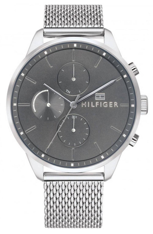 Tommy Hilfiger Chase Grey Dial Stainless Steel Quartz 1791484 Men's Watch